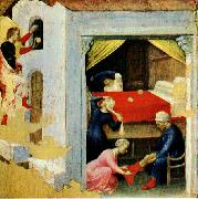 Quaratesi Altarpiece: St. Nicholas and three poor maidens sg GELDER, Aert de